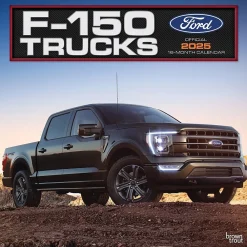 2025 Calendars|BrownTrout 2025 Ford F150 Trucks OFFICIAL 12" x 24" Monthly Square Wall Calendar (9781975479725)