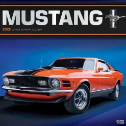 2025 Calendars|BrownTrout 2025 Ford Mustang 12" x 12" Monthly Wall Calendar (9781975479732)