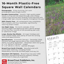 2025 Calendars|BrownTrout 2025 Georgia Wild & Scenic 12