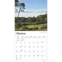 2025 Calendars|BrownTrout 2025 Golf Courses 12