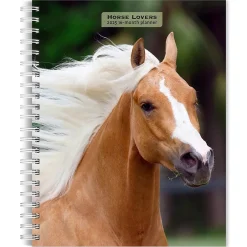 2025 Planners|BrownTrout 2025 Horse Lovers 6" x 7.75" Weekly Engagement Planner, Paper Cover, Multicolored (9781975473273)