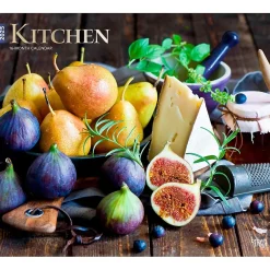2025 Calendars|BrownTrout 2025 Kitchen 14" x 24" Monthly Deluxe Wall Calendar, (9781975473051)