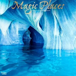 2025 Calendars|BrownTrout 2025 Magic Places 12" x 12" Monthly Square Wall Calendar (9781975475130)