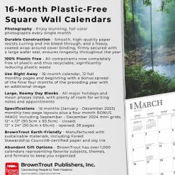 2025 Calendars|BrownTrout 2025 Magic Places 12