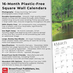 2025 Calendars|BrownTrout 2025 Massachusetts Wild & Scenic 12