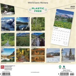 2025 Calendars|BrownTrout 2025 Montana Wild & Scenic 12" x 12" Monthly Wall Calendar (9781975475314)