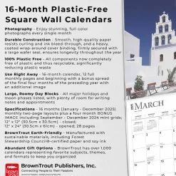 2025 Calendars|BrownTrout 2025 Moonstruck 12