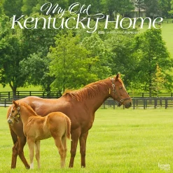 2025 Calendars|BrownTrout 2025 My Old Kentucky Home Kentucky Places 12" x 12" Monthly Square Wall Calendar (9781975482992)