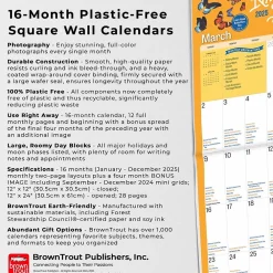 2025 Calendars|BrownTrout 2025 National Day 12