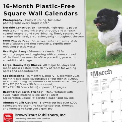 2025 Calendars|BrownTrout 2025 Newfoundlands 12