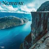 2025 Calendars|BrownTrout 2025 Norway 12" x 12" Monthly Wall Calendar (9781975476182)