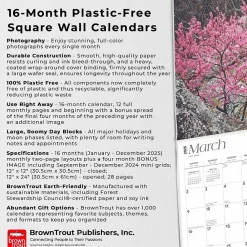 2025 Calendars|BrownTrout 2025 Oklahoma Wild & Scenic 12