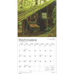 2025 Calendars|BrownTrout 2025 Outhouses 12
