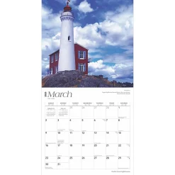 2025 Calendars|BrownTrout 2025 Pacific Coast Lighthouses 12