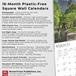 2025 Calendars|BrownTrout 2025 Philadelphia 12