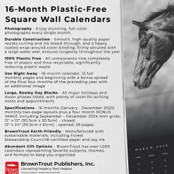 2025 Calendars|BrownTrout 2025 Portrait Series: The Noble Horse 12