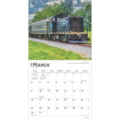 2025 Calendars|BrownTrout 2025 Railroads 12