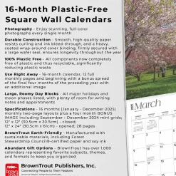 2025 Calendars|BrownTrout 2025 Rhode Island Wild & Scenic 12