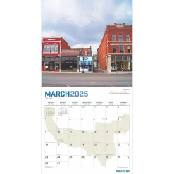 2025 Calendars|BrownTrout 2025 Route 66 12
