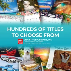 2025 Calendars|BrownTrout 2025 Seaside Currents 12