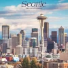 2025 Calendars|BrownTrout 2025 Seattle 12" x 12" Monthly Wall Calendar (9781975475680)
