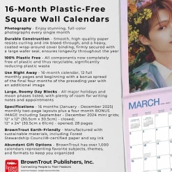 2025 Calendars|BrownTrout 2025 Seventeen 12