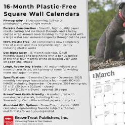 2025 Calendars|BrownTrout 2025 Staffordshire Bull Terriers Puppies 12