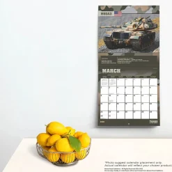 2025 Calendars|BrownTrout 2025 Tanks of the World 12