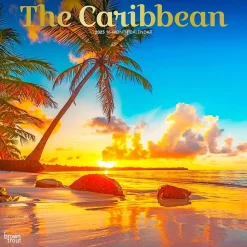 2025 Calendars|BrownTrout 2025 The Caribbean 12" x 12" Monthly Wall Calendar (9781975474584)