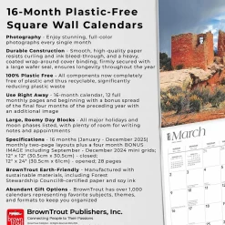 2025 Calendars|BrownTrout 2025 Utah National Parks & Monuments 12