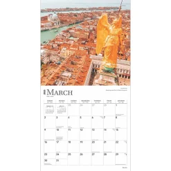 2025 Calendars|BrownTrout 2025 Venice 12
