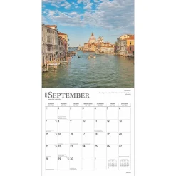 2025 Calendars|BrownTrout 2025 Venice 12