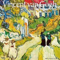 2025 Calendars|BrownTrout 2025 Vincent van Gogh 12" x 12" Monthly Wall Calendar (9781975477929)