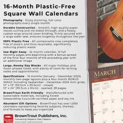 2025 Calendars|BrownTrout 2025 Vintage Guitars 12