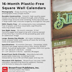 2025 Calendars|BrownTrout 2025 Vintage Tractors 12