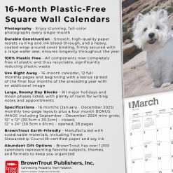 2025 Calendars|BrownTrout 2025 West Highland White Terriers 12