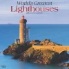 2025 Calendars|BrownTrout 2025 World's Greatest Lighthouses 12" x 24" Monthly Square Wall Calendar, (9781975475970)