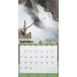 2025 Calendars|BrownTrout 2025 World's Toughest Golf Holes 12