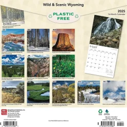 2025 Calendars|BrownTrout 2025 Wyoming Wild & Scenic 12" x 12" Monthly Wall Calendar (9781975475987)