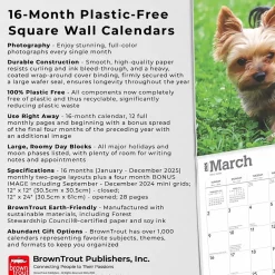 2025 Calendars|BrownTrout 2025 Yorkshire Terriers 12