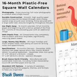 2025 Calendars|BrownTrout 2025 Brush Dance But First Coffee 12