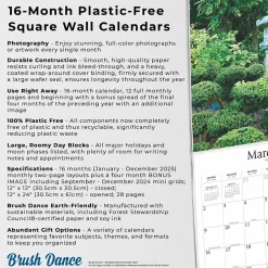 2025 Calendars|Brush Dance 2025 Japanese Gardens 12