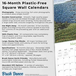 2025 Calendars|BrownTrout 2025 Brush Dance Points of Light 12