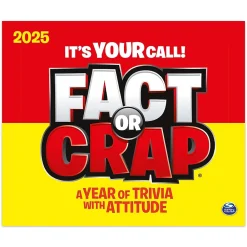2025 Calendars|Cal Ink 2025 Fact or Crap 6" x 5" Day-to-Day Desktop Box Calendar (9781645915898)