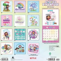 2025 Calendars|Cal Ink 2025 Gabby's Dollhouse12" x 12" Monthly Wall Calendar (9781645916819)