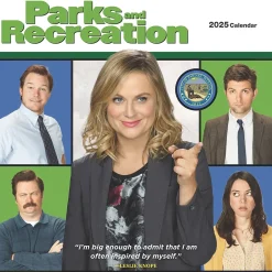 2025 Calendars|Cal Ink 2025 Parks and Recreation 12" x 12" Monthly Wall Calendar (9781645916956)