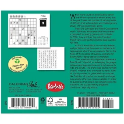 2025 Calendars|Cal Ink 2025 Sudoku 6" x 5" Day-to-Day Desktop Box Calendar (9781645915904)