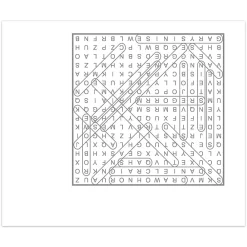 2025 Calendars|Cal Ink 2025 Word Search 6