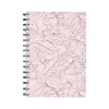 2025 Planners|Cambridge 2025 Alicia 5.5" x 8.5" Weekly & Monthly Planner, Poly Cover, Pink/Black (1726-200-25)