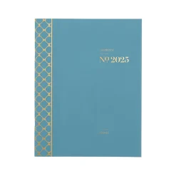 2025 Planners|Cambridge 2025 WorkStyle 8.5" x 11" Monthly Planner, Paper Cover, Seaside Blue (1606-091-12-25)